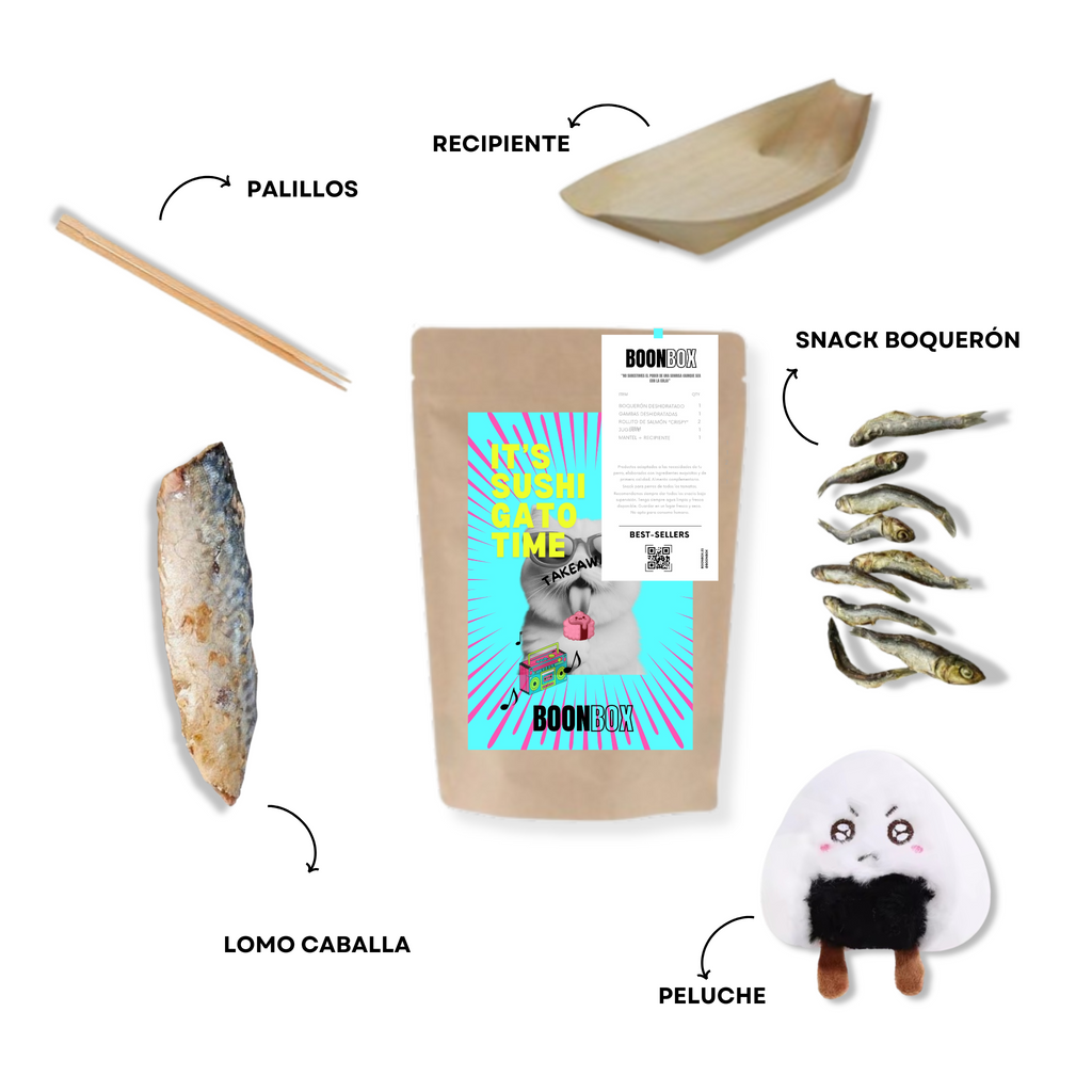 SNACK ATTACK SUSHI CAT